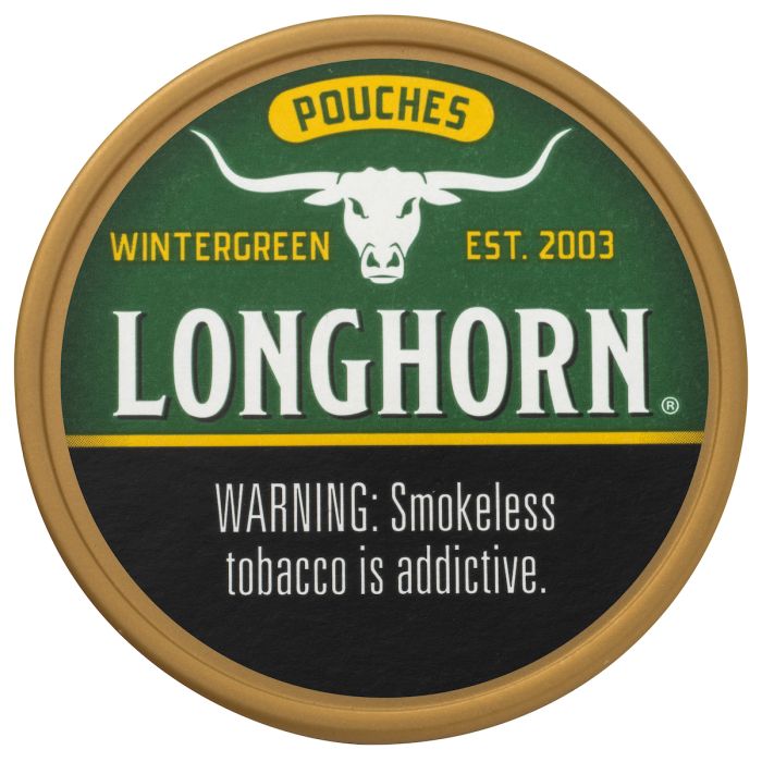 Longhorn Wintergreen, .63oz, POUCHES