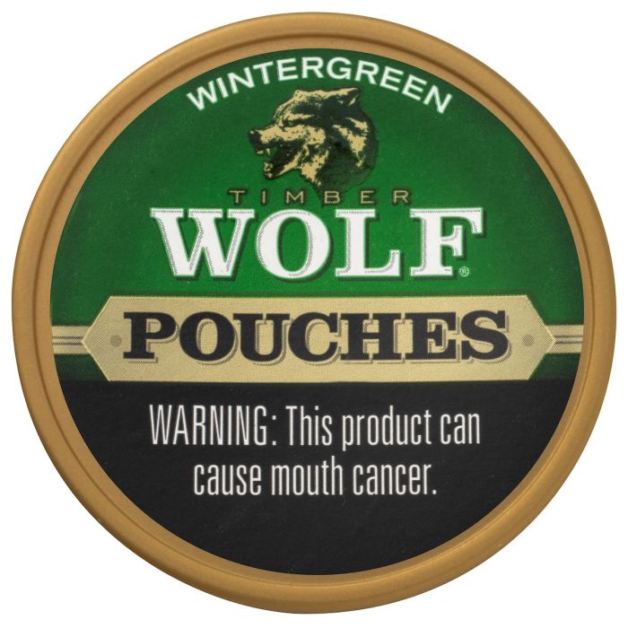 Timber Wolf Wintergreen, .82oz, POUCHES