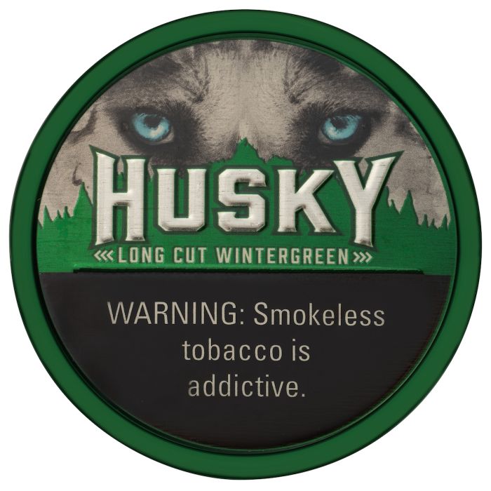 Husky Wintergreen, 1.2oz, Long Cut