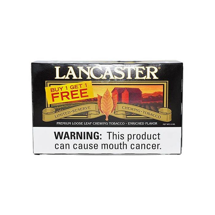 Lancaster 6oz Loose Leaf Chewing Tobacco 2-pack