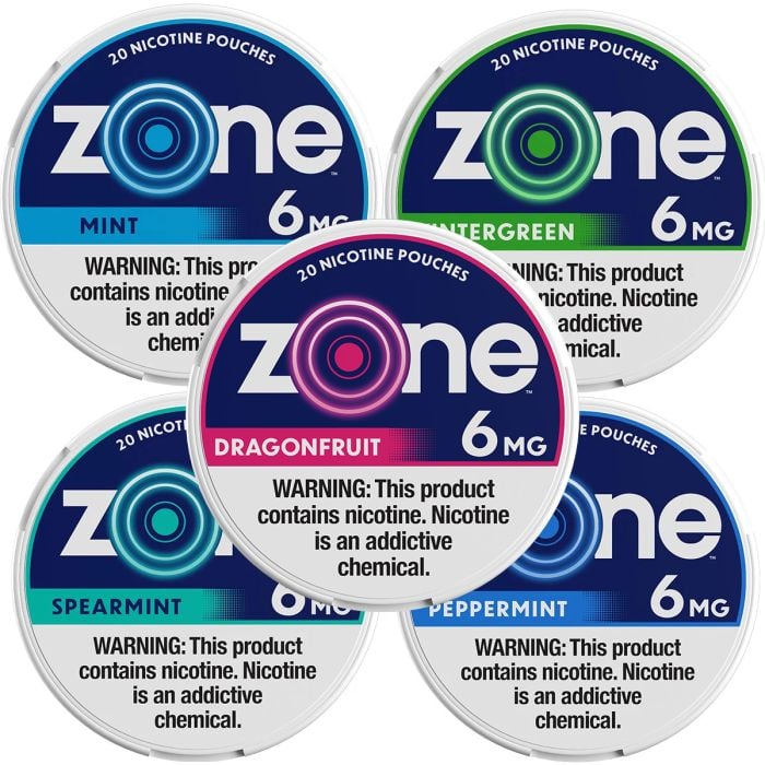 Zone New 6mg Mixpack