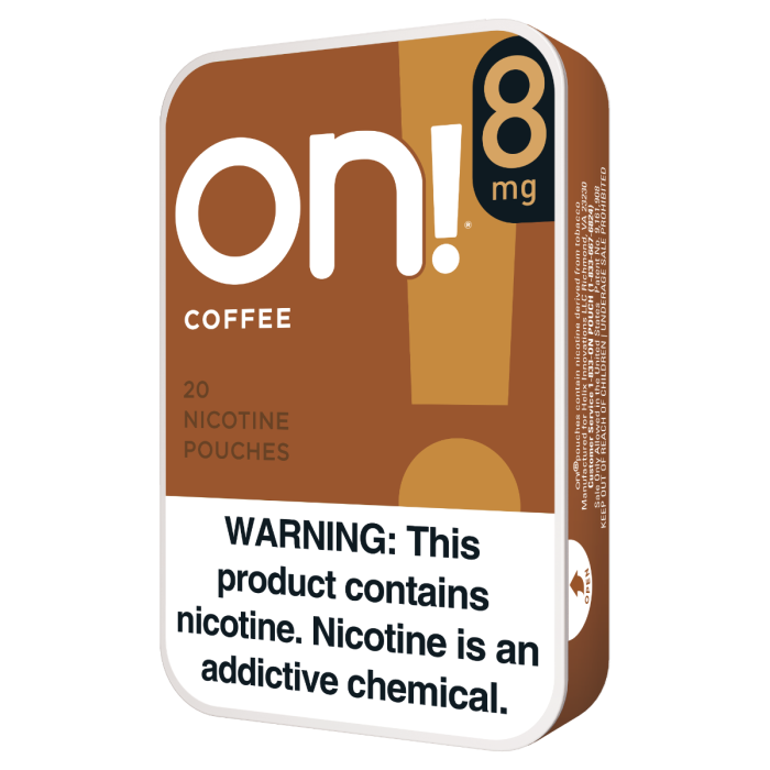 Buy On! Coffee 8MG - From $2.84 Online - Express Delivery