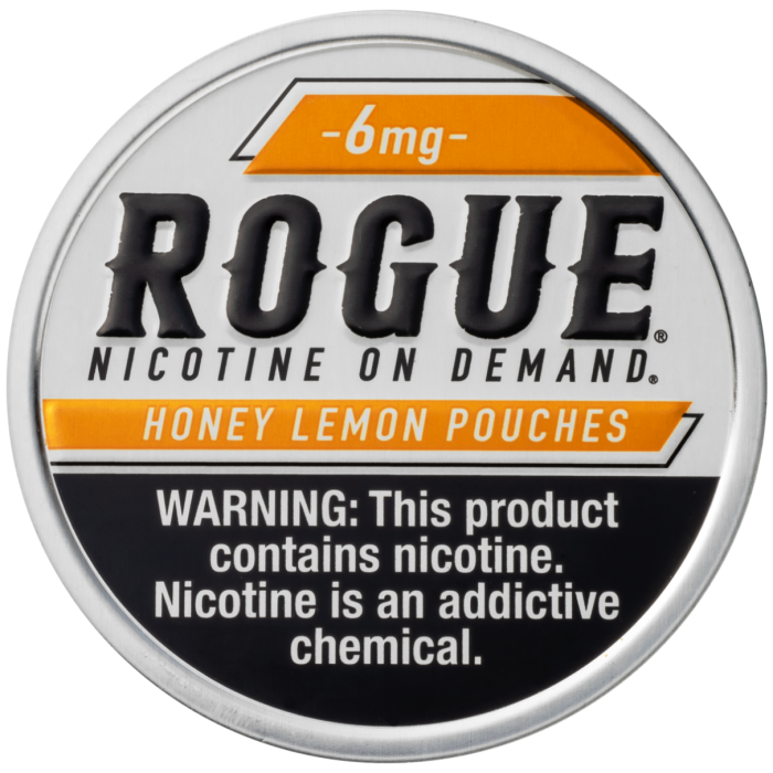 Rogue 6MG Honey Lemon Slim Dry Strong Nicotine Pouches