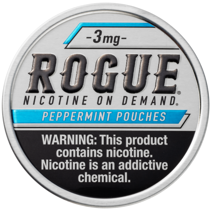 Rogue 3MG Peppermint Slim Dry Nicotine Pouches