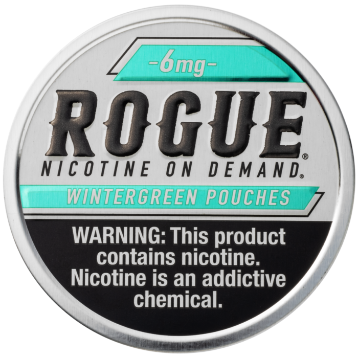 Rogue 6MG Wintergreen Slim Dry Strong Nicotine Pouches