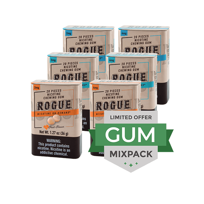 Rogue Nicotine Gum Mixpack