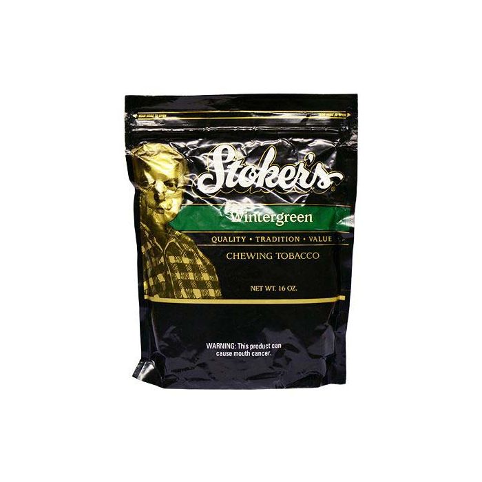Stoker's Wintergreen 16oz Loose Leaf Chewing Tobacco