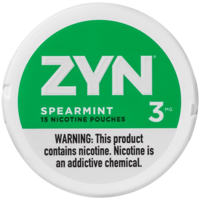 Zyn Spearmint 3MG Nicotine Pouches