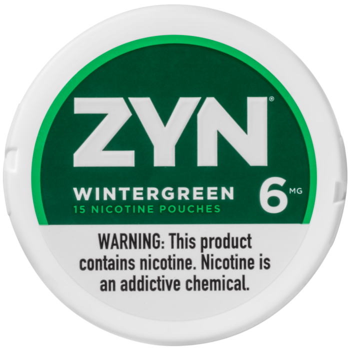 Buy ZYN Wintergreen 6MG Nicotine Pouches Online - Fast Shipping