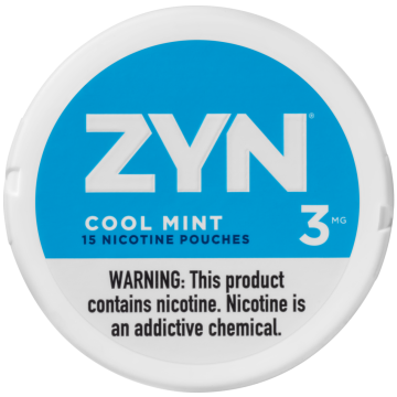 ZYN 3mg Cool Mint White Mini Portion
