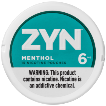 ZYN Menthol 6MG Nicotine Pouches
