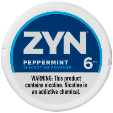 ZYN 6mg Peppermint White Mini Portion