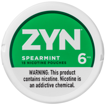 ZYN 6mg Spearmint White Mini Portion