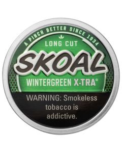 Skoal Xtra Wintergreen Long Cut