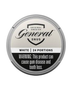 General White Portion Snus