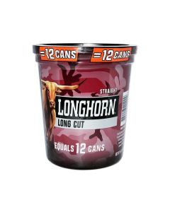 Longhorn Straight Large Tub, 14.4oz, Long Cut