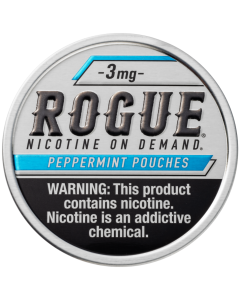 Rogue Peppermint 3mg, All White Nicotine Pouches