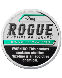 Rogue Wintergreen 3mg, All White Nicotine Pouches