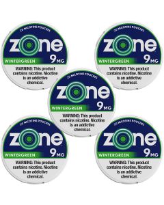 zone Wintergreen 9mg 5for$10