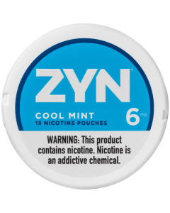ZYN 6mg Cool Mint White Mini Portion