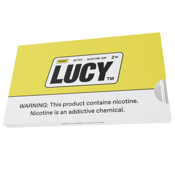 Lucy Mango 2MG Nicotine Gum