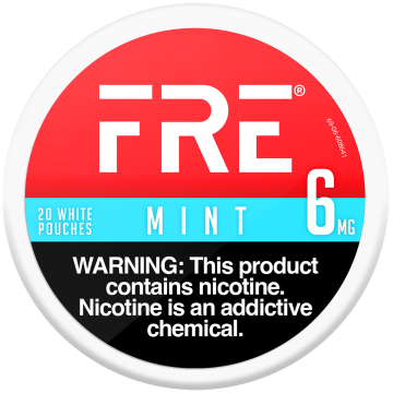 FRE Mint 6MG Nicotine Pouches