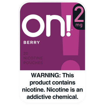 on! Berry 2mg Dry White Mini