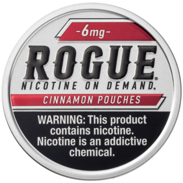 Rogue 6MG Cinnamon Slim Dry Strong Nicotine Pouches