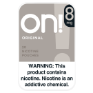 on! Original 8mg Dry White Mini