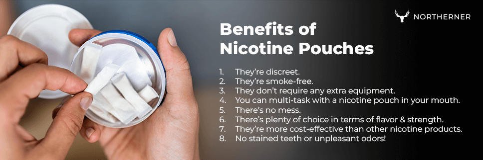 Benefits of nicotine pouches