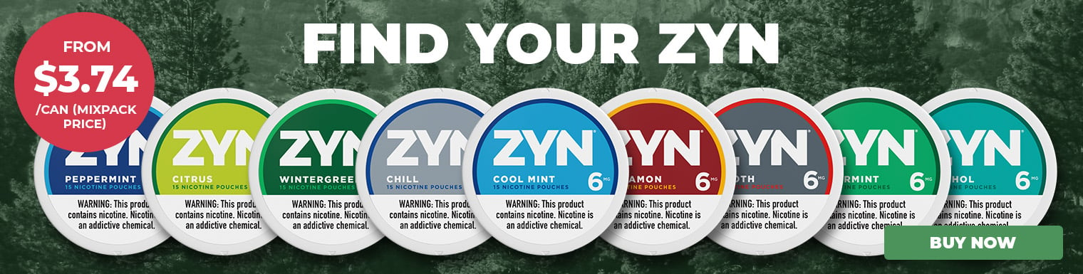 ZYN - Order ZYN Nicotine Pouches Online - Northerner US