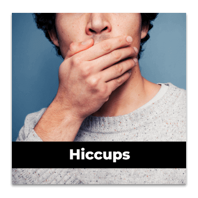 Hiccups from nicotine pouches