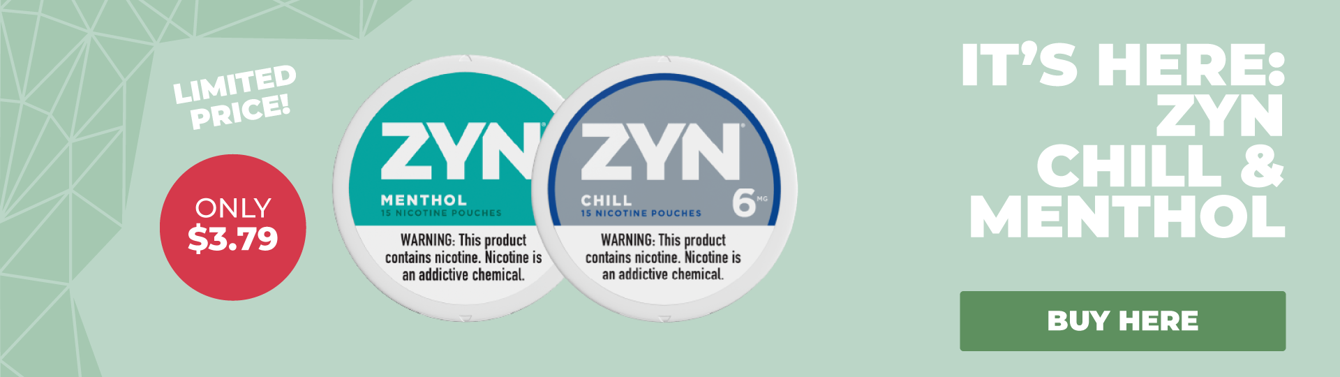 ZYN Order ZYN Nicotine Pouches Online Northerner US Nicotine