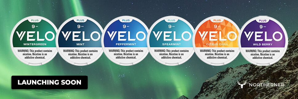 New VELO Plus pouches